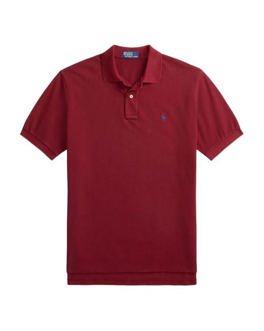 Polo Ralph Lauren Poloshirt Mit Kurzen Ärmeln in Red für Herren