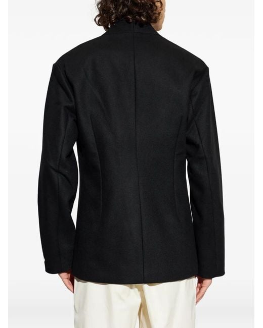 Jacquemus Shawl collar jacket in Black für Herren