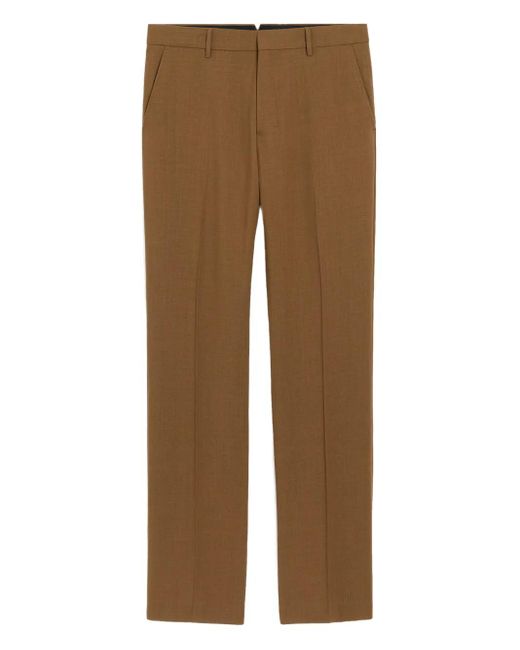 Pantaloni Dritti di AMI in Brown da Uomo