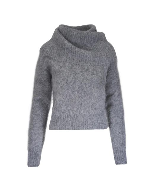 Totême Gray Pull À Col Cheminée