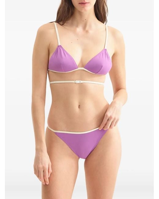 Eres Purple Pat Bikini Bottoms