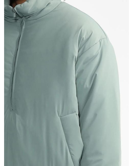 Fear Of God Blue High-Neck Puffer Jacket for men