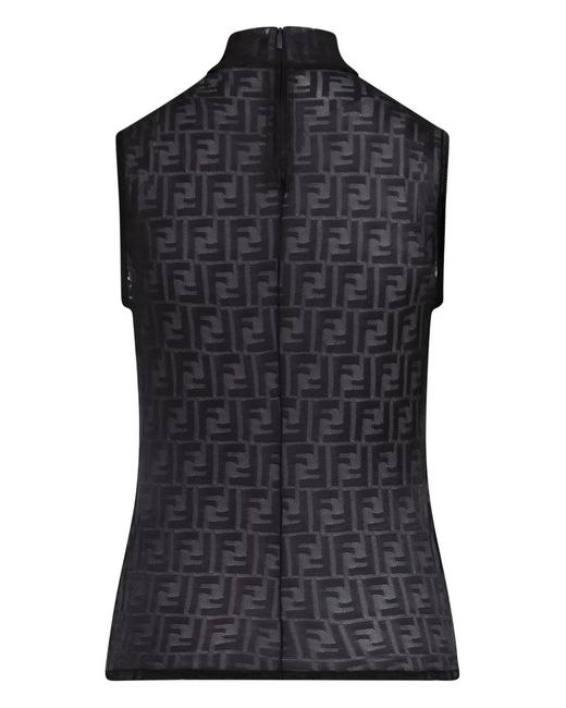 Fendi Black Tops