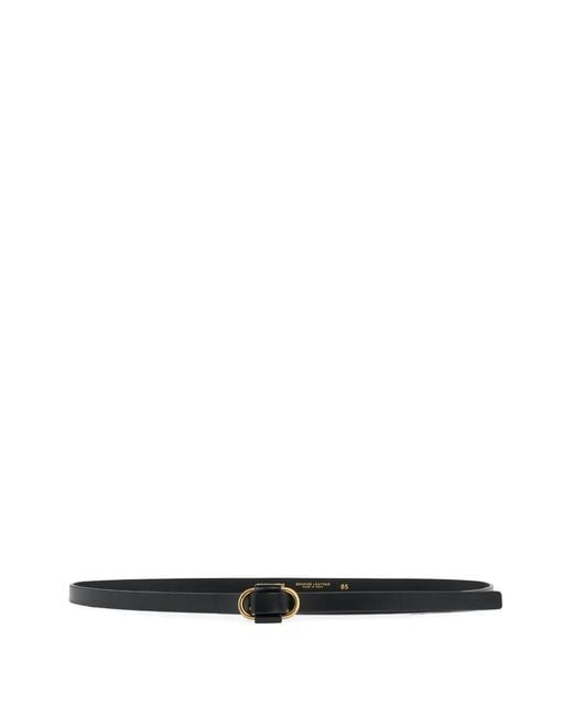 DSquared² White Oval Buckle Twin Belt