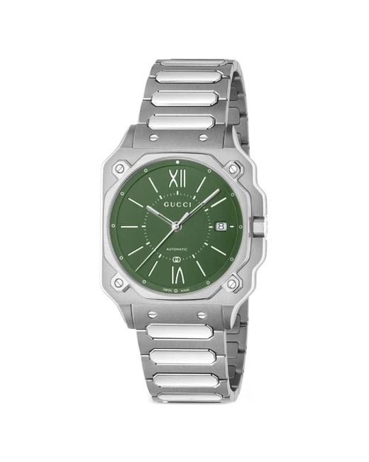 Gucci Green G-Flat 36Mm Watch for men