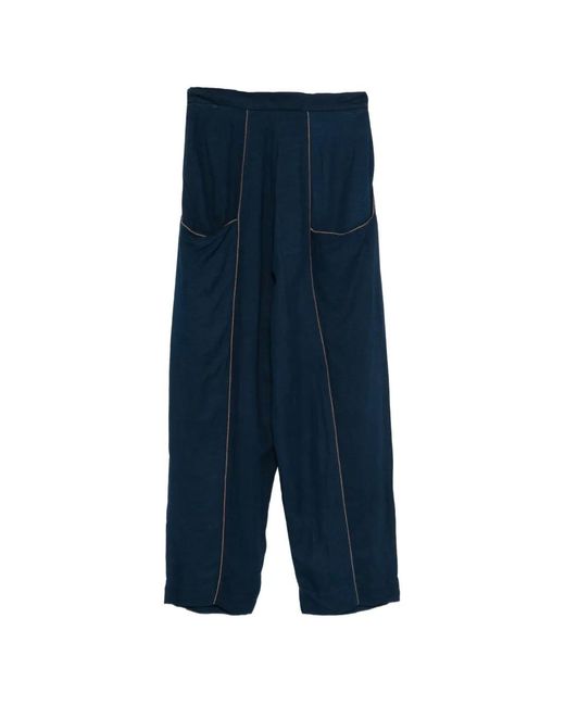 Osklen Blue Drawstring Trousers