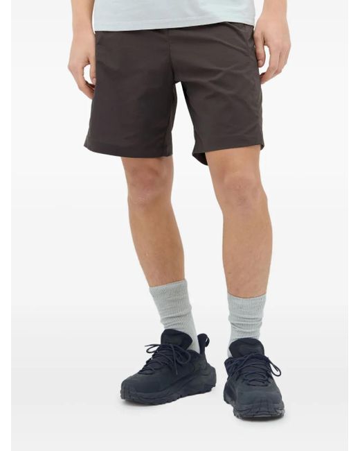 AFFXWRKS Black Logo-Print Shorts for men