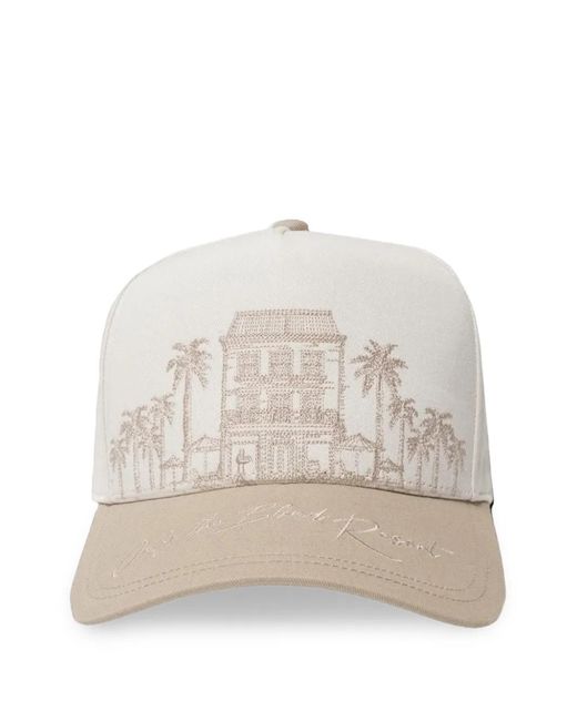 Only the Blind Natural Villa Palms Cap for men