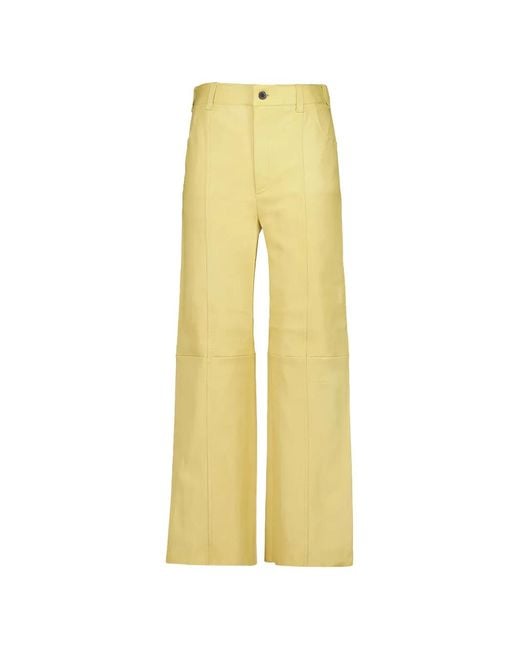 Stouls Yellow Benny 25 Leather Trousers