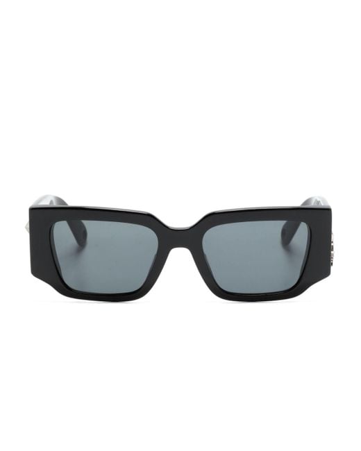 X Future lunettes de soleil carrées Lanvin pour homme en coloris Black