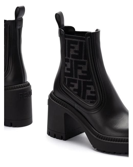 Fendi Black Boots