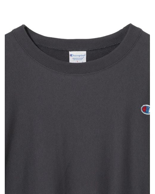Undercover Gray Logo-Patch T-Shirt for men
