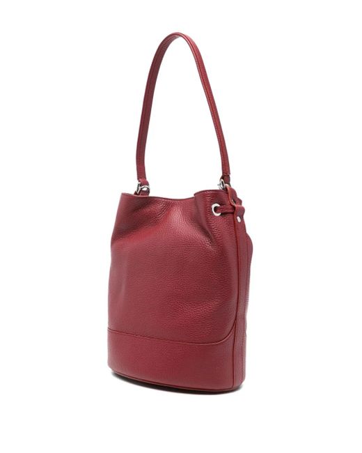 Zanellato Red Small Monda' Tote Bag