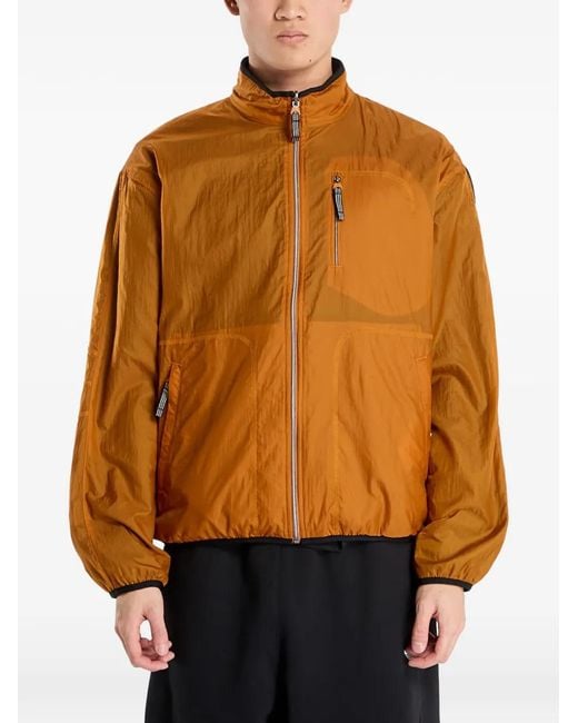 Adidas Black Corduroy Zip-Up Jacket for men