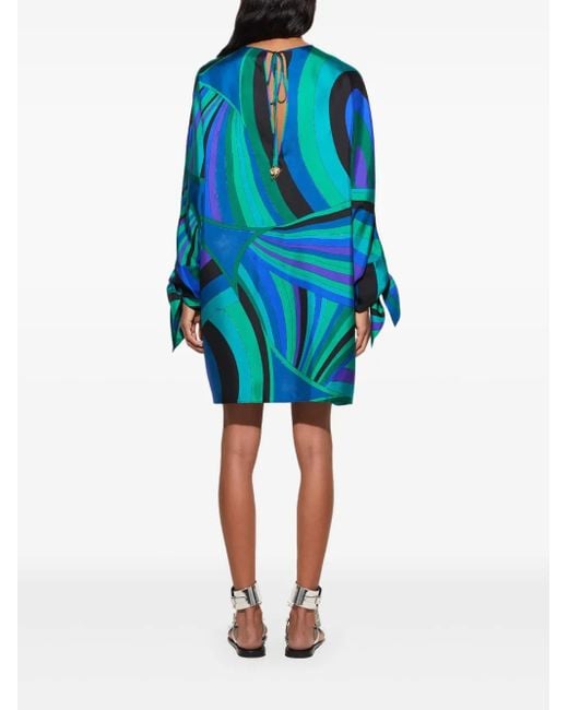 Emilio Pucci パターン チュニック Blue