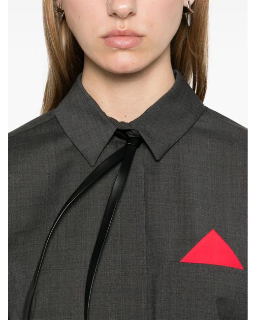 Sportmax Mappa シャツ Gray