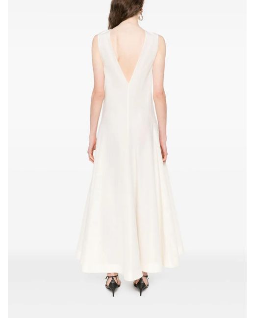 Abito Midi Mellie di Khaite in White
