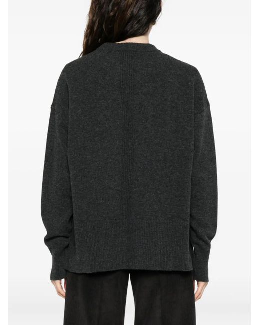 Roberto Collina Black Pullover mit rundem Ausschnitt