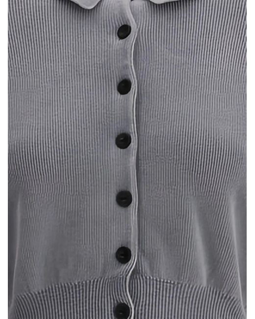 Alexander Wang クロップド カーディガン Gray