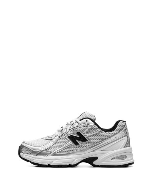 New Balance 740 "white Silver/metallic Black" スニーカー