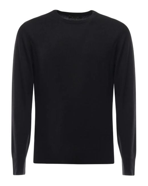 Pull En Cachemire À Col Rond Loro Piana pour homme en coloris Black