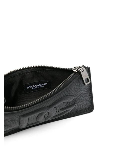 Dolce & Gabbana Black Dolce & Gabbana Wallets for men