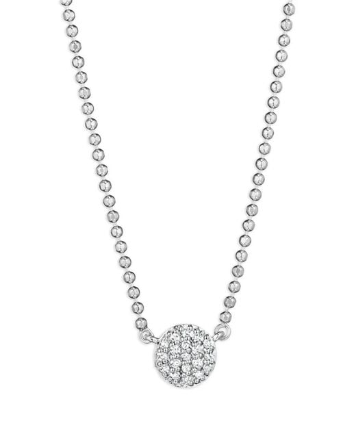 Phillips House Metallic Micro Infinity Diamond Necklace