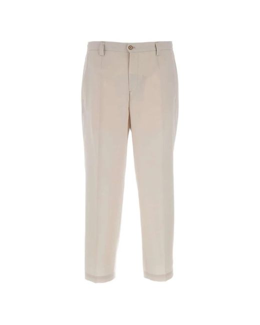 Briglia 1949 Natural Portofinos Elasticated-Waistband Trousers for men
