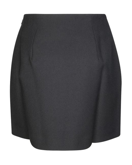 ANDAMANE Black Gioia Mini Skirt