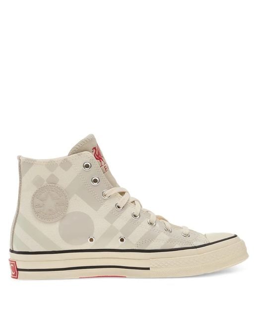 Converse White X Liverpool Fc Chuck 70 High-Top Sneakers