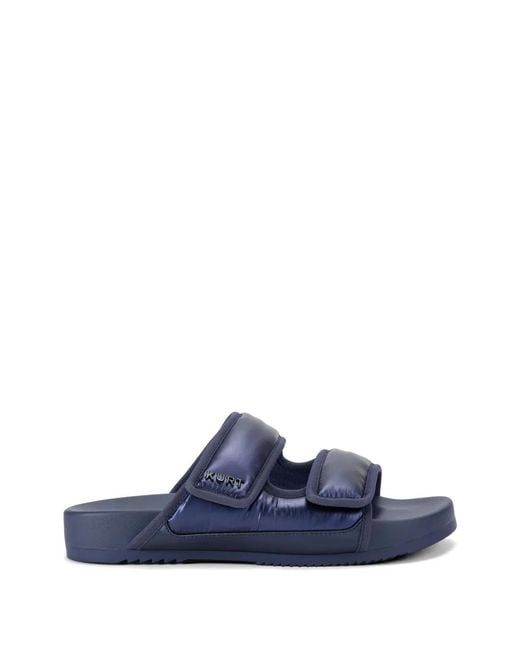 Kurt Geiger Blue Touch-Strap Sandals for men