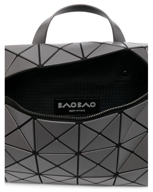 Bao Bao Issey Miyake Black Geometric-panelled Backpack