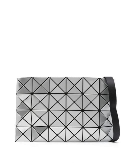 Issey Miyake Gray Lucent Shoulder Bag