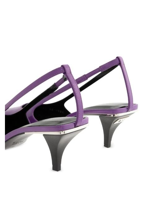 Gucci Purple Slingback Pumps