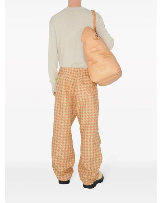 Burberry Natural Crew-Neck Wool Jumper for men