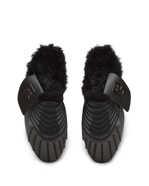 Balmain Half Time Slipper in Black für Herren