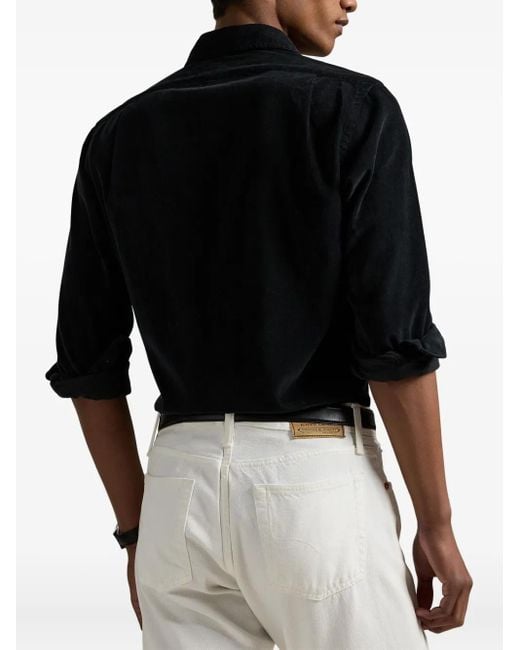 メンズ Polo Ralph Lauren ボタン シャツ Blue