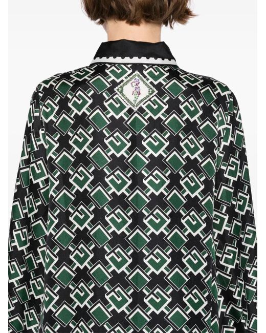Camilla Green Pockets My Porto Pen Pal Bluse