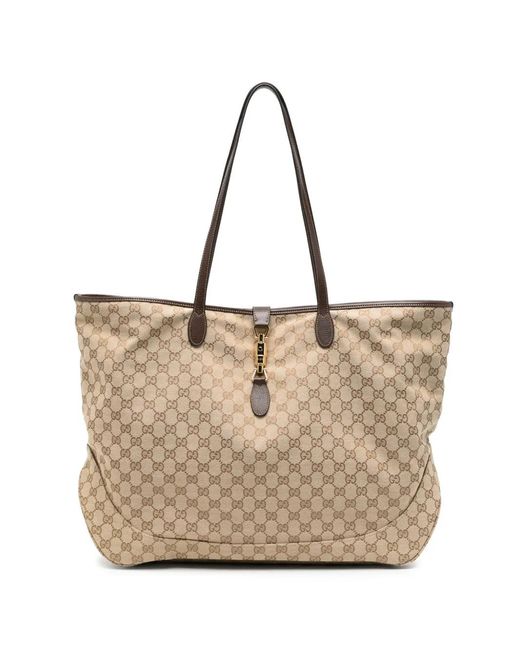 Gucci Natural Jackie Large Tote Bag for men