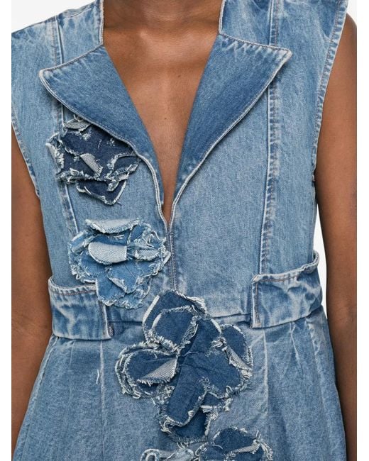 Ganni Blue Dress