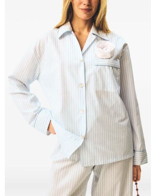 Pijama Rose Sleeper de color White