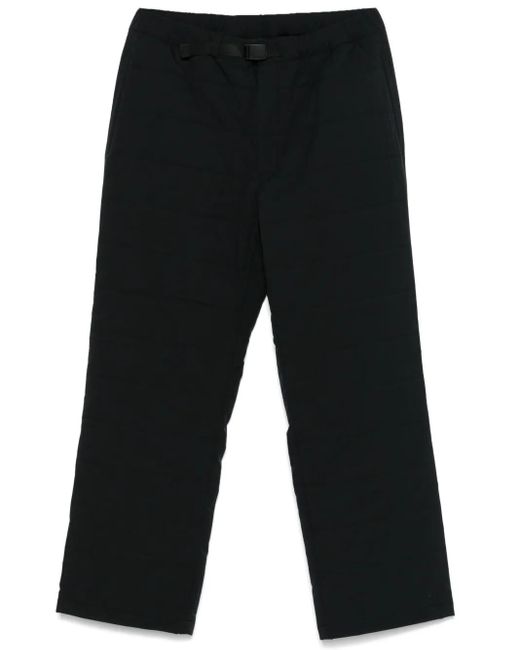 Snow Peak Black Flexible Insulated Trousers for men