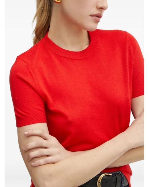 Boss Red Short-Sleeve Crew-Neck T-Shirt