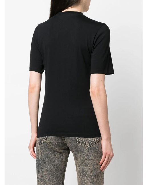 Stella McCartney Black Fantasia Logo-Print T-Shirt