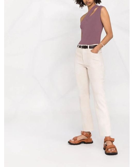 Closed Multicolor High-Waisted Cropped Jeans