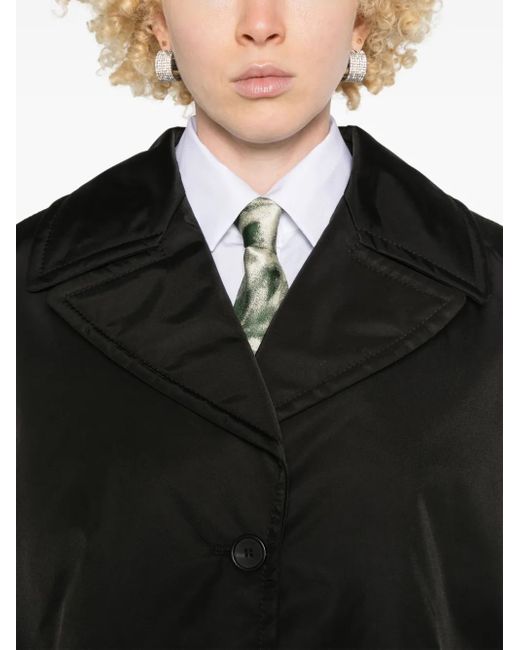 Marni Black Twill Coat