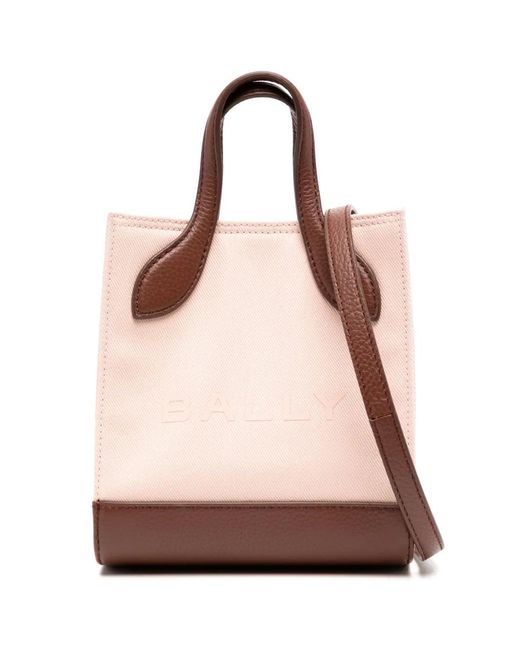 Bally Pink Mini Bar Tote Bag