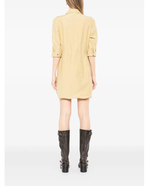JNBY Natural Collared Mini Dress