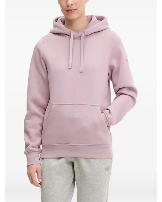 Helly Hansen Pink Elevate Drawstring-Pocket Hoodie