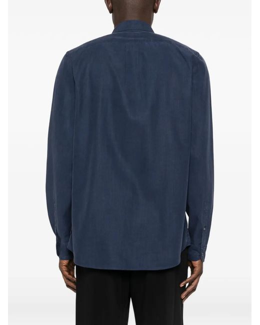Camisa Con Botones Paul Smith de hombre de color Blue